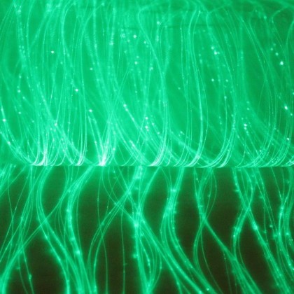 ORGANZA WHITE FABRIC (LUMINOUS FIBER OPTIC FABRIC)